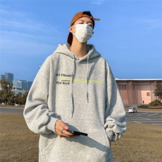 抖音得物供货可提供视频春装重磅美式宽松连帽卫衣DL2451，男装卫衣，电商A486-1