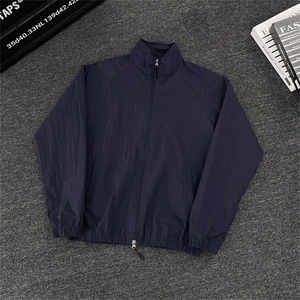 冰丝立领防晒衣男夏防紫外线休闲外轻薄透气钓鱼防晒服FY196P50,长款外搭配多长的连衣裙图片