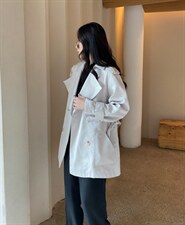 香丽迪秋装新款短款风衣，女装风衣，香丽迪1