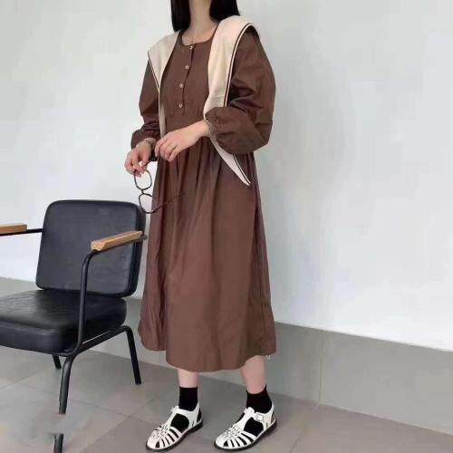 2021秋季新品连衣裙，女装连衣裙，曼希野