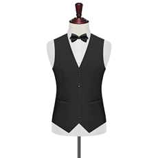 MJ8588P29马甲工作服西装伴郎服职业装大码礼服男士纯色西装马甲，男装背心/马甲，星座510A-2