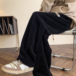 重磅雪尼尔筷子条休闲裤大码M~5XL XZ604-KG45-P55控68图片