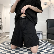 牛仔短裤男韩版潮流高街帅百搭2024夏季新款ins五分裤RK1608-P35，男装牛仔裤，星座412-3
