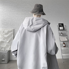连帽夹克男大码胖子棒球服上衣外套JK65350-P45，男装夹克，电商A040