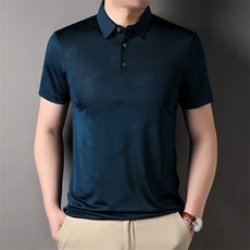 男士夏季短袖polo衫商务休闲中年百搭宽松上衣HP76212-P130，男装Polo衫，星座1105-3