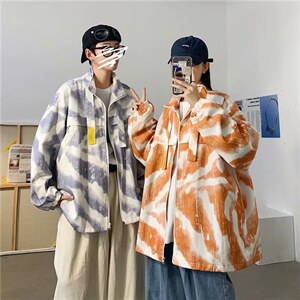 新款潮牌炸街夹克外套男韩版潮流ins港风情侣装上衣秋季JK114-p55，男装夹克，星座1008-2
