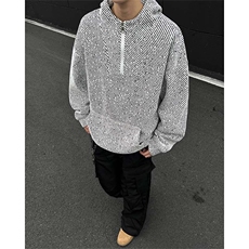 银丝雪尼尔连帽卫衣男cp116-特p：55，男装卫衣，电商B371