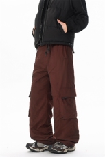 8XL-M三防登山工装羽绒裤男90白鸭绒冲锋裤子男YRK2001P118控158，男装棉裤，电商D206-1