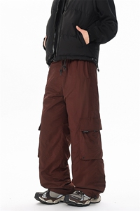 8XL-M三防登山工装羽绒裤男90白鸭绒冲锋裤子男YRK2001P118控158图片