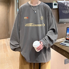 抖音得物供货量大从优可提供视频美式长袖T恤CT747特P25，男装T恤，电商A486-1