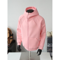 美式经典重磅连帽开衫卫衣，A061-AW01331-特P45-假模，男装卫衣，电商A061