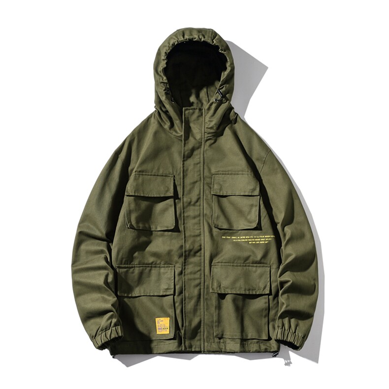 2021面料：95%棉5%其它里料：100%聚酯纤维J969-P80,男装夹克,电商A001