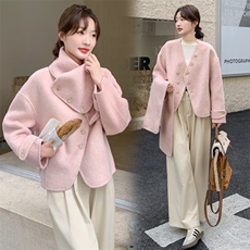 主推手工双面呢70毛围巾款2B081-6335-P220-K328，女装羊绒大衣，2B081