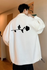 麂皮绒夹克男大码立领褂子外套JK85360-P68加绒款-P78，男装夹克，电商A040