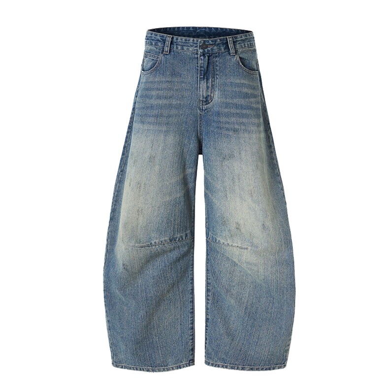潮流宽松牛仔裤潮牌高街休闲裤A161-K5005-P65118元,男装牛仔裤,电商A161