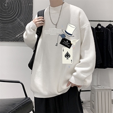 8XL半高领毛衣男大码胖子针织衫毛线衣M18373-P45加绒款-P65，男装针织衫/毛衣，电商A040