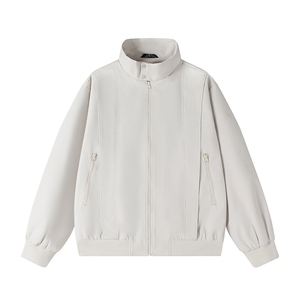 新款硬汉风户外夹克男立领纯色上衣冲锋衣外套DSA157B-JK7868-P70图片