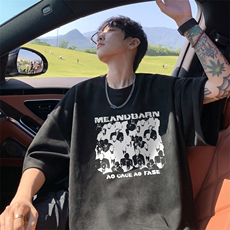 量大优供视频重磅麂皮绒短袖T恤男JPDX247-特P19，男装T恤，电商B367