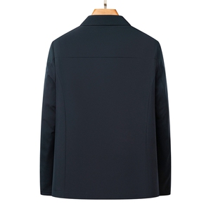 冬季棉衣中老年行政夹克翻领高品质棉服男士商务休闲外套M113-P92图片