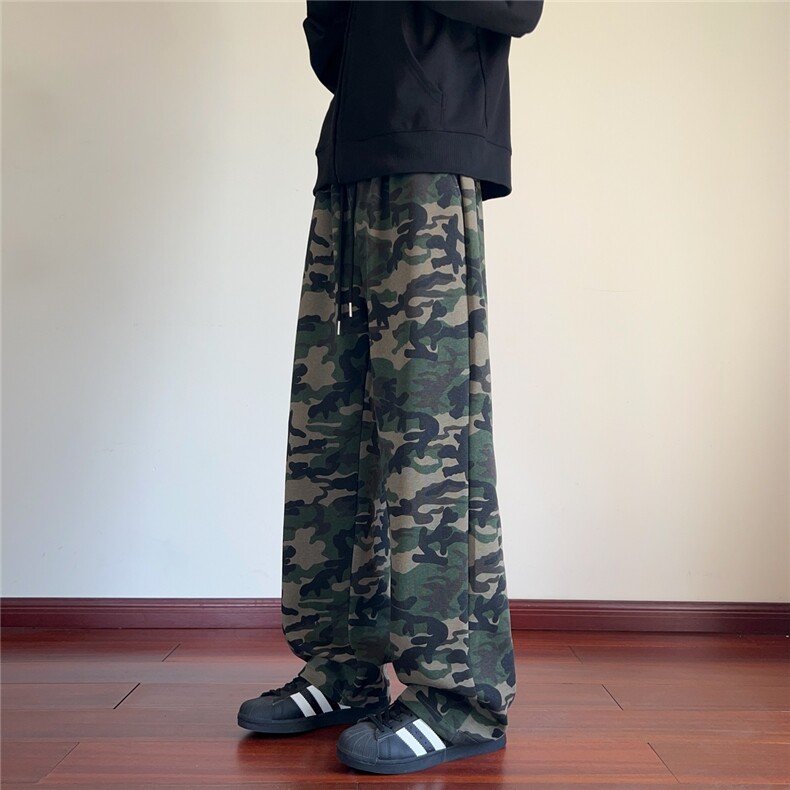 数据款水洗50棉迷彩直筒裤*CK2568*P40控78,男装休闲裤,星座511-1