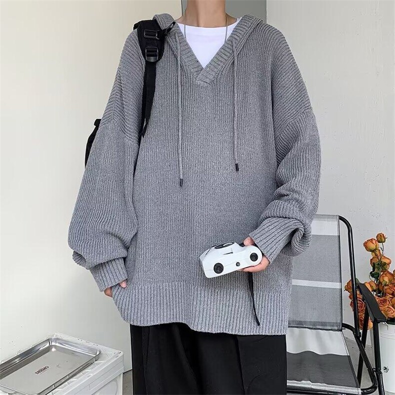 B435P42套头毛衣女秋冬慵懒宽松针织衫韩版卫衣外套小众日,男装卫衣,星座512-6