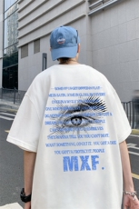 量大优可提供视频2024夏新美式短袖T恤HD019-1-T24229-P18，男装T恤，电商019-1