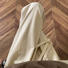 2026秋季新款灯芯绒宽松褶边休闲裤M~5XLXZ604-KG43-P45控58，男装休闲裤，星座604