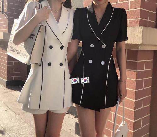 QH夏季火套装，女装职业装，启航