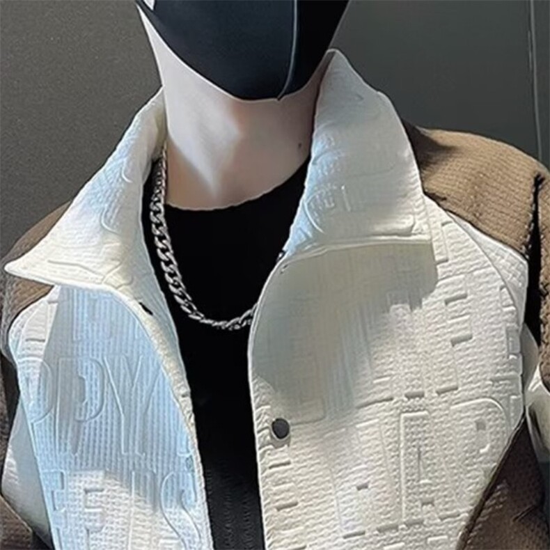 男士外套秋冬季新款潮流时尚宽松帅气高端工装休闲夹克上衣男,男装夹克,星座506A
