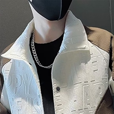 男士外套秋冬季新款潮流时尚宽松帅气高端工装休闲夹克上衣男，男装夹克，星座506A