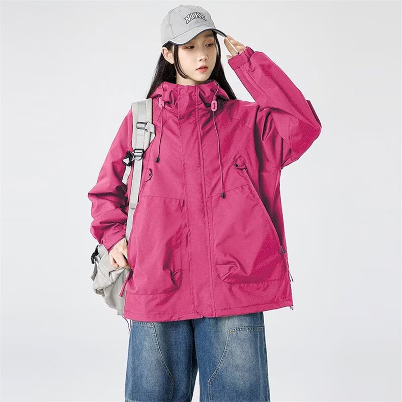 冲锋衣外套男款2025新款春秋季帅气男装青少年潮流套装HHB09P49，男装休闲套装，星座1013-5