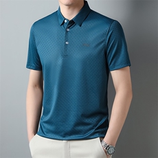 夏季Polo衫纯棉商务休闲男装短袖t恤宽松翻领半袖体ZG1369-P60，男装T恤，星座1105-3