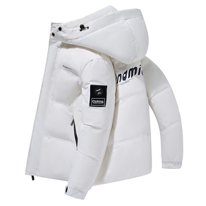 2025冬季新款90白鸭绒连帽休闲羽绒服男外套 备货充足 R9021-P150图片