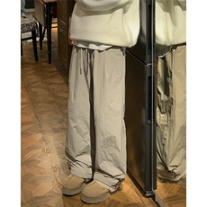 新款加绒加厚防水夹棉休闲裤XZ604-K123-特P50控88，男装休闲裤，星座604