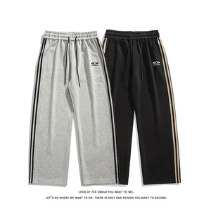 潮流宽松休闲美式大码卫裤直筒运动裤长裤K8560-P43【特价】图片