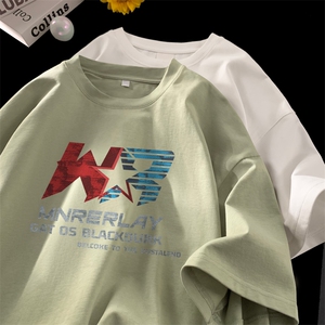 量大优 供视频 230g重磅纯棉短袖T恤男 NT227-特P 19  控38图片