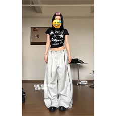 【有货】N7030CC-特P55美式复古拼接撞色宽松牛仔裤男女款，男装牛仔裤，星座1007（原301D）