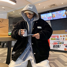 90白鸭绒i服ns港风韩版男加厚保暖外套工装羽服8627-p220，男装羽绒服，电商A020