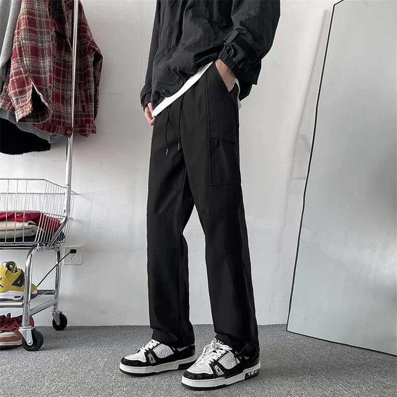 美式高街潮牌宽松工装裤春季新款百搭休闲长裤冲锋裤男K7626-P36,男装休闲裤,星座512-3
