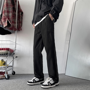 美式高街潮牌宽松工装裤春季新款百搭休闲长裤冲锋裤男 K7626-P36图片