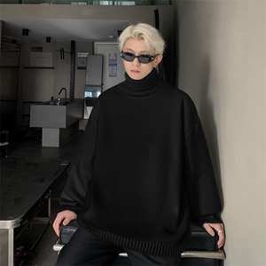 港风潮牌套头百搭高领毛衣男 XZ608-TM112-P35控68 TM112JR 特P45图片