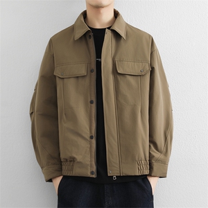 标90绒】翻领羽绒服男秋冬季2025新款短款外套,2019秋冬流行穿搭图片图片