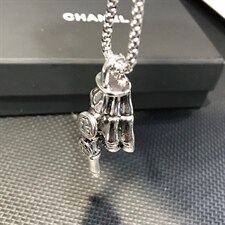 G1838欧美吊坠个性项链创意男士钛钢吊坠T恤链毛衣链配饰，项链，星座510A-2