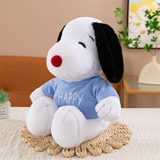 新明毛绒玩具 史诺比/SNOOPY公仔国产PP棉衣服长毛系列史努比狗狗礼物厂家家居