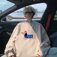 360克重磅图拉链华棉圆领卫衣【有货】C403A-YL25109LL-P45，男装卫衣，电商C403A