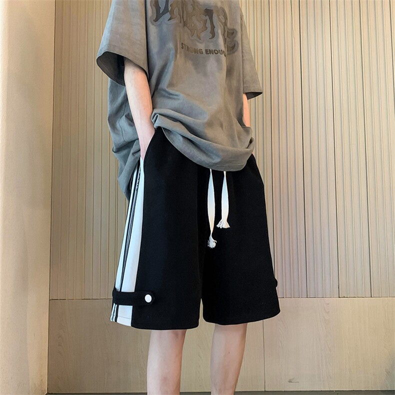 B266-TY10-P45控5823夏季新款纯棉宽松港风短裤休闲裤,男装牛仔裤,星座B257-1