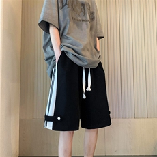 B266-TY10-P45控5823夏季新款纯棉宽松港风短裤休闲裤，男装牛仔裤，星座B257-1