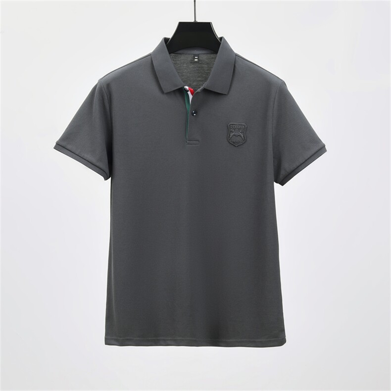 夏季时尚棉感强透气好蜂窝面料时尚休闲男短袖POLO衫HP2893-P60,男装T恤,星座1105-3