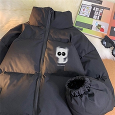 地毯冬季创意卡通图案印花休闲百搭棉服A247-MY2047特批65控98，男装棉衣，电商A247
