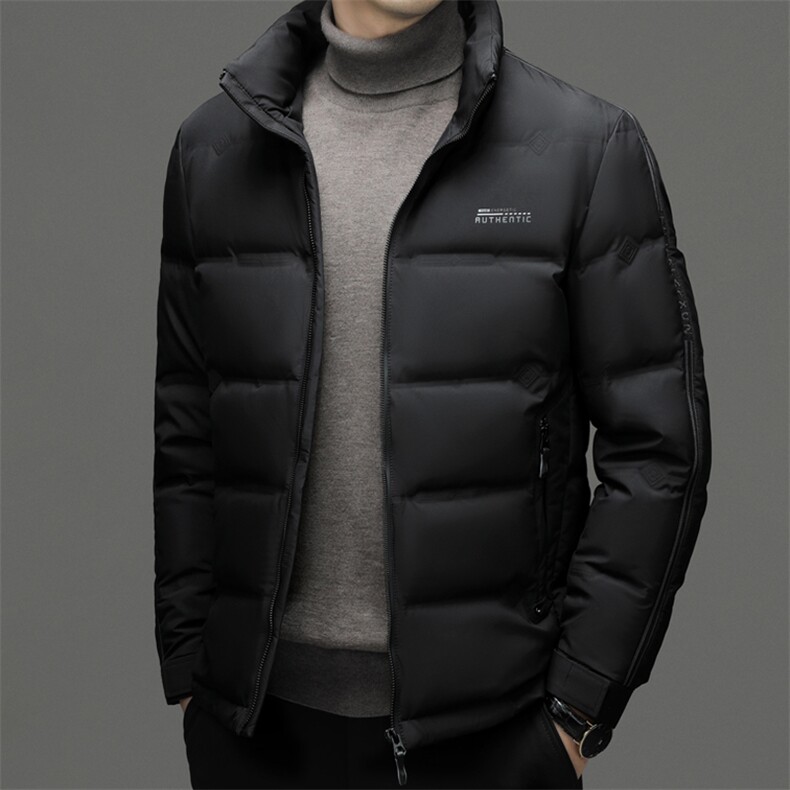 CXSYR89678钱塘2020-2冬季厚款商务休闲简约中年男士羽绒服P220,男装羽绒服,钱塘207-2